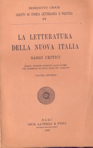 La letteratura della nuova Italia vol.II